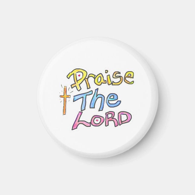 Imã Christian Quote ‘Praise the LORD’  (Frente)