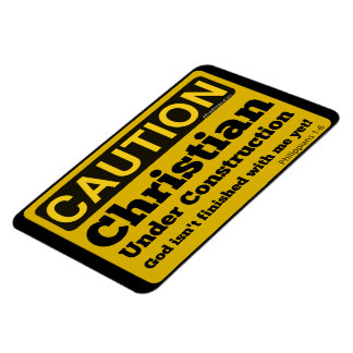 Ímã Christian Sob Imã de geladeira De Construção