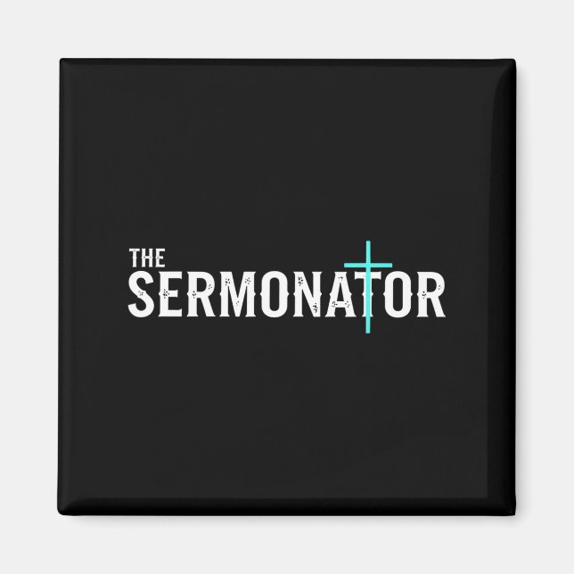 Imã Christian The Sermonator - Pastor &amp; Preacher C (Frente)