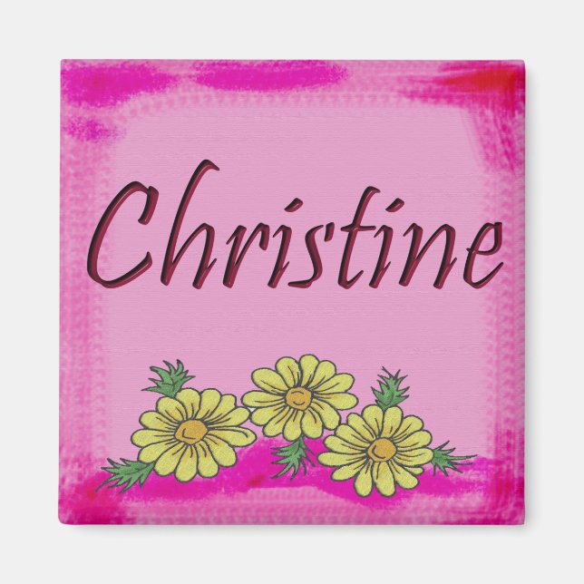 Imã Christine Daisy Christine (Frente)
