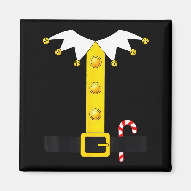 Imã Christmas Elf Costume  (Frente)