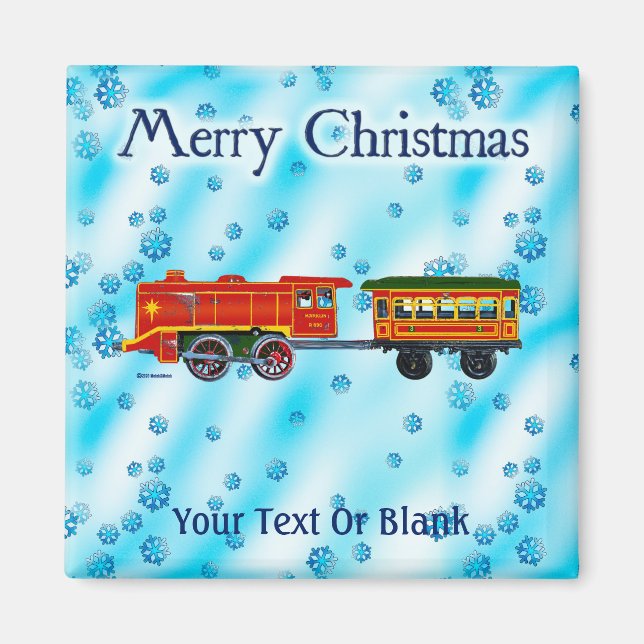 Imã Christmas Express - Feliz Natal (Frente)