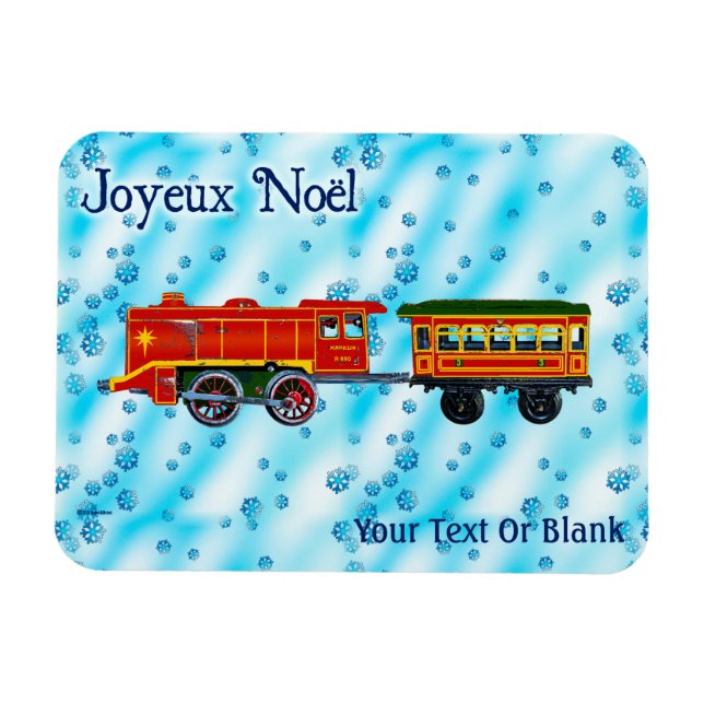 Ímã Christmas Express - Feliz Natal (Horizontal)