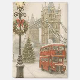 Imã Christmas in London Gift for Traveler | Holiday