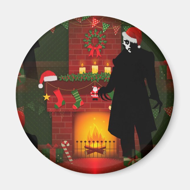 Imã christmas nosferatu (Frente)