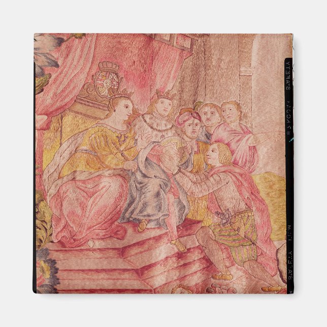 Imã Christopher Columbus antes de Ferdinand II (Frente)