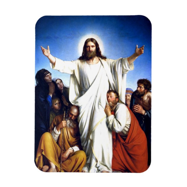 Ímã Christus Consolator por Carl Bloch (Vertical)