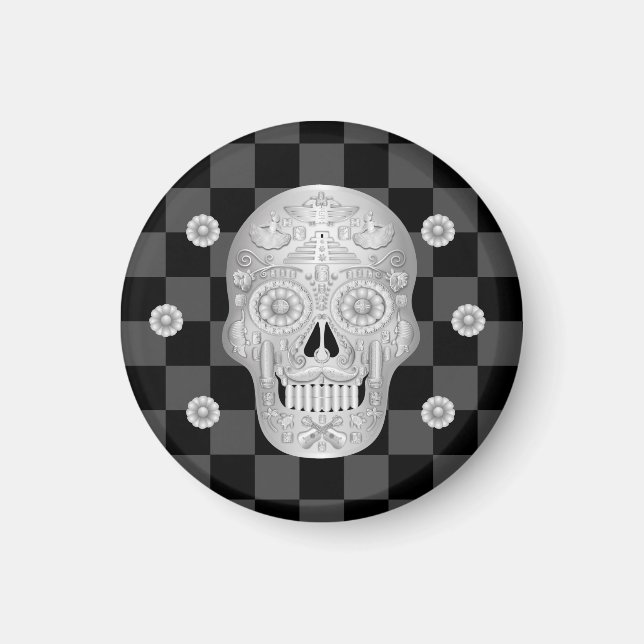 Imã Chrome Calavera Watch (Frente)