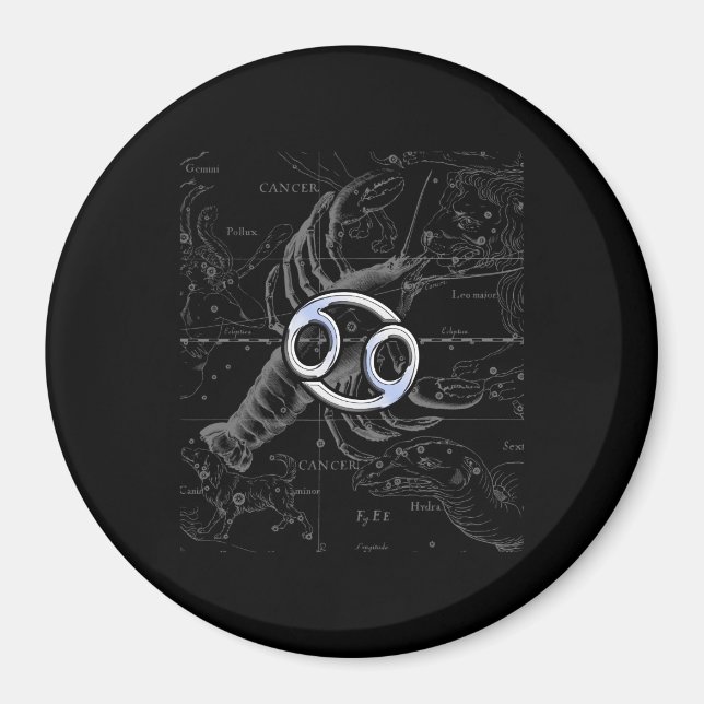 Imã Chrome like Cancer Zodiac Sign on Hevelius (Frente)
