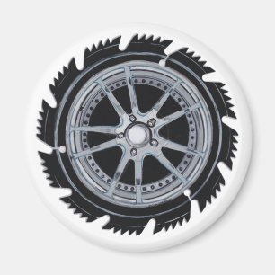 Imã Chrome Mag Wheel