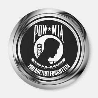 IMÃ CHROME POW MIA