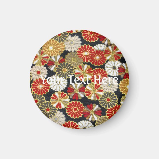 Imã Chrysanthemum de Ouro Falhado (Frente)