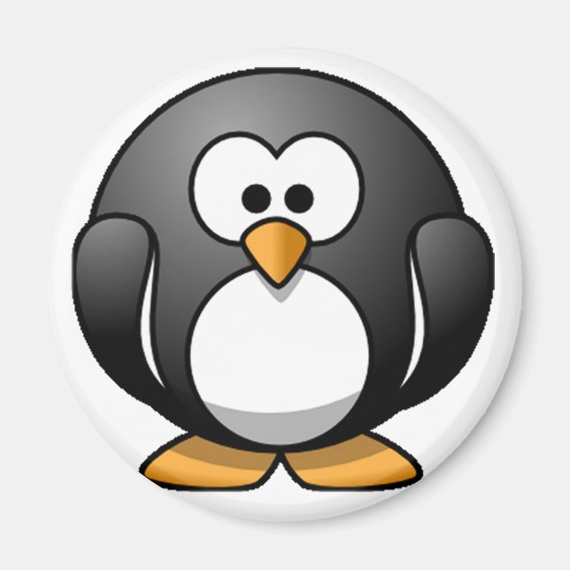 Imã Chubby Penguin (Frente)