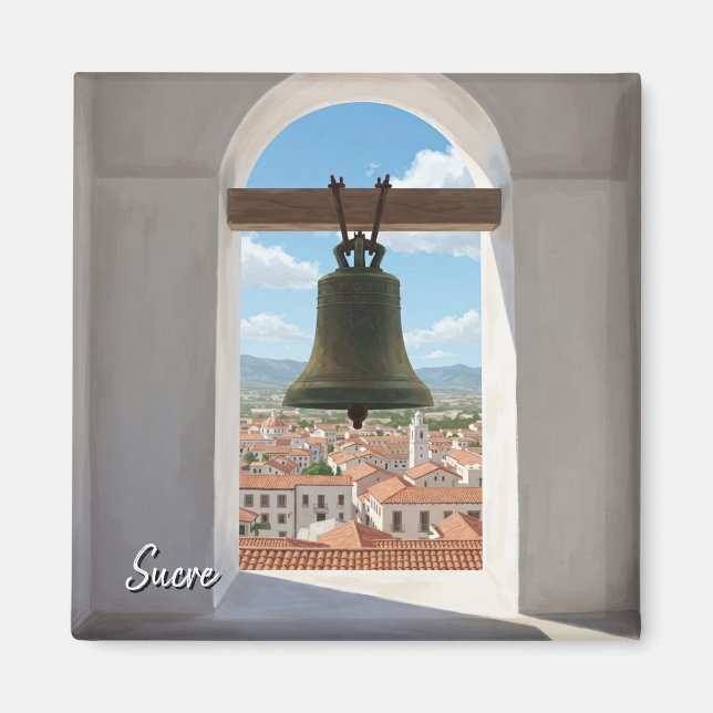 Imã Church Bell em Sucre Bolivia Viagem (Frente)