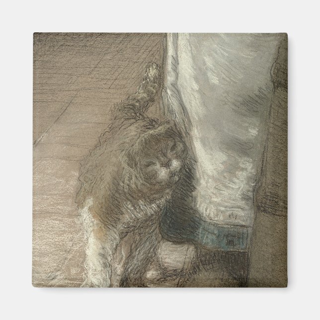 Imã Churning Butter, 1866-68 (Frente)