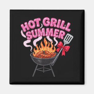 Imã Churrasco de verão engraçado salsicha de churrasco