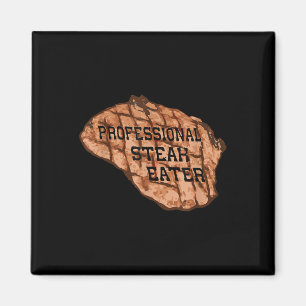 Imã Churrasco Engraçado Anti-Vegan Professional Steak