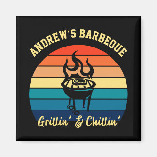 Imã Churrasco Personalizado - Refrigeração e grelhamen