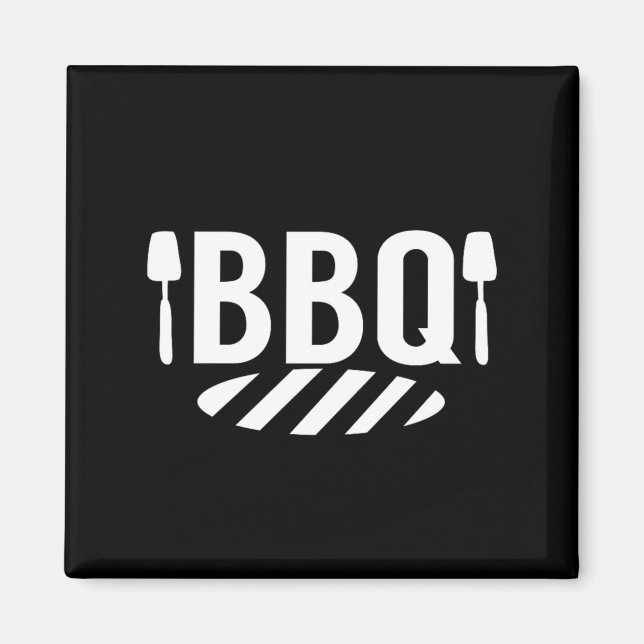 Imã Churrasco Verão Churrasco Barbecue (Frente)