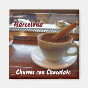 Imã Churros con Chocolate, Barcelona