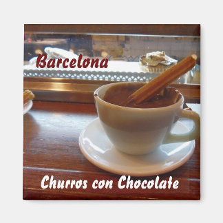 Imã Churros con Chocolate, Barcelona