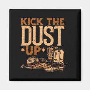 Imã Chute A Poeira - Vintage Cowboys Western Line Da