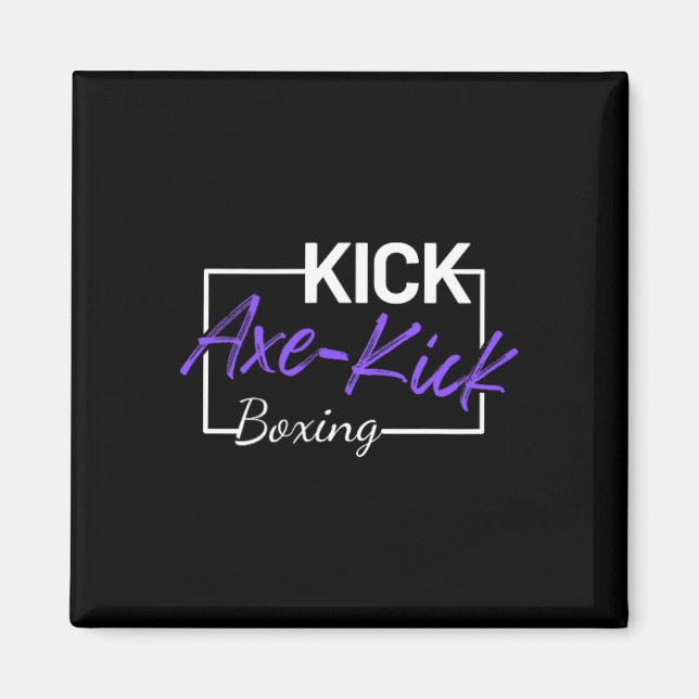 Imã Chute de Machado de Kickboxing (Frente)