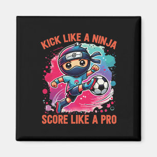 Imã Chute Ninja de Futebol Como Um Ninja Marque Como U