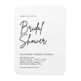 Ímã Chuva de Noiva Escrita à Mão