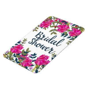 Ímã Chuva de Presentes Vintage Rosas
