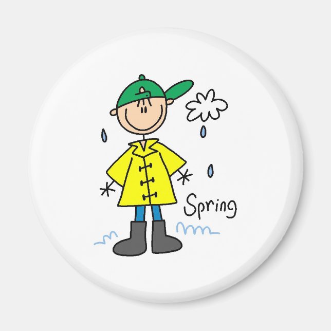 Imã Chuva de Primavera  (Frente)