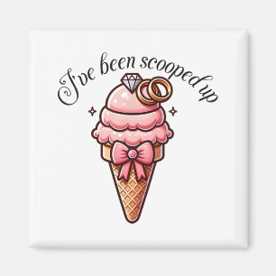 Imã Chuveiro de Noiva 'Fui Levantada' Com Coquette B