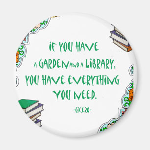 Imã Cícero - Se você tem um jardim e uma biblioteca.