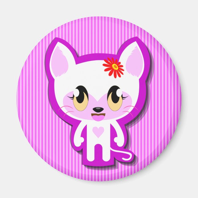 Imã cici meow no ímã (Frente)