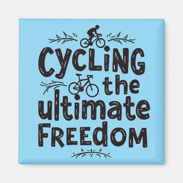 Imã Ciclismo com Estilo (Frente)