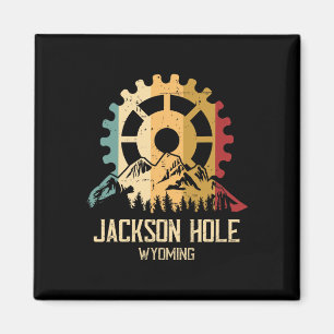 Imã Ciclismo de Montanha Jackson Hole Wyoming