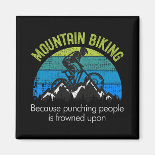 Imã Ciclismo de Montanha Porque Socar Pessoas Engraçad