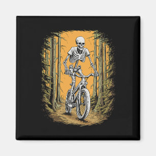 Imã Ciclismo Esqueleto Ciclista De Bicicleta De Montan