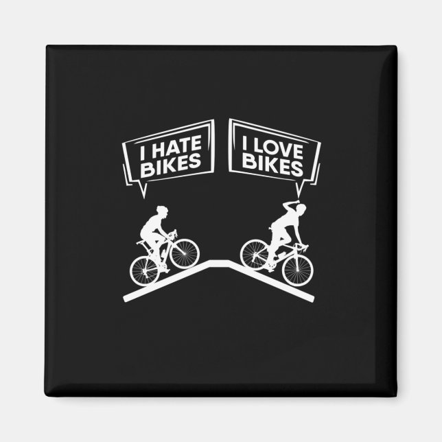 Imã Ciclista I Love Bikes (Frente)