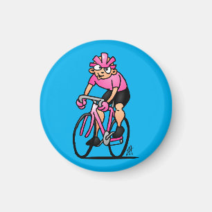 Imã Ciclista na Maglia Rosa