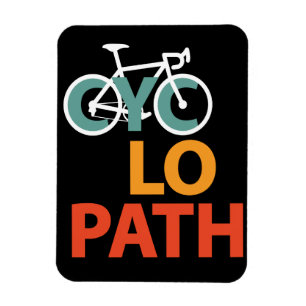 Ímã Ciclo Bicicleta Ciclo Engraçado Ciclo
