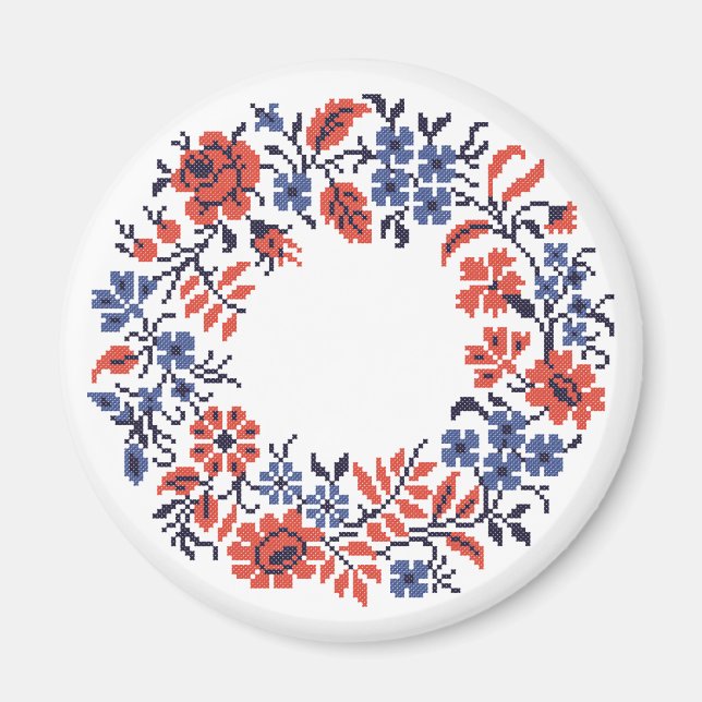 Imã Ciclo de flores (Frente)