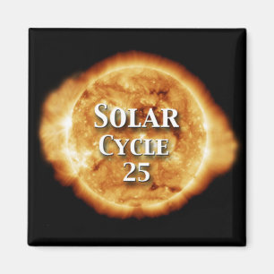 Imã Ciclo Solar 25 Sol Ativo