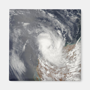 Imã Ciclone Dominic fora da costa de Austra ocidental