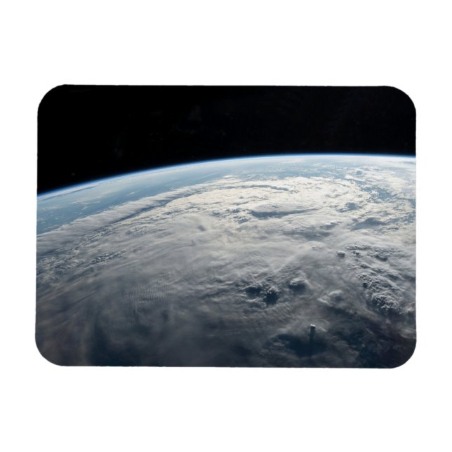 Ímã Ciclone Tropical Idai Acima Da Costa Da África. (Horizontal)