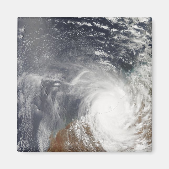 Imã Ciclone tropical Laurence sobre a Austrália Ociden (Frente)