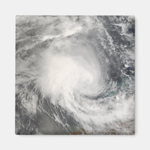 Imã Ciclone tropical Nicholas que aproxima Austrália