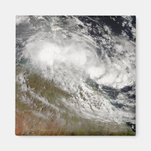 Imã Ciclone tropical Olga sobre Austrália do nordeste
