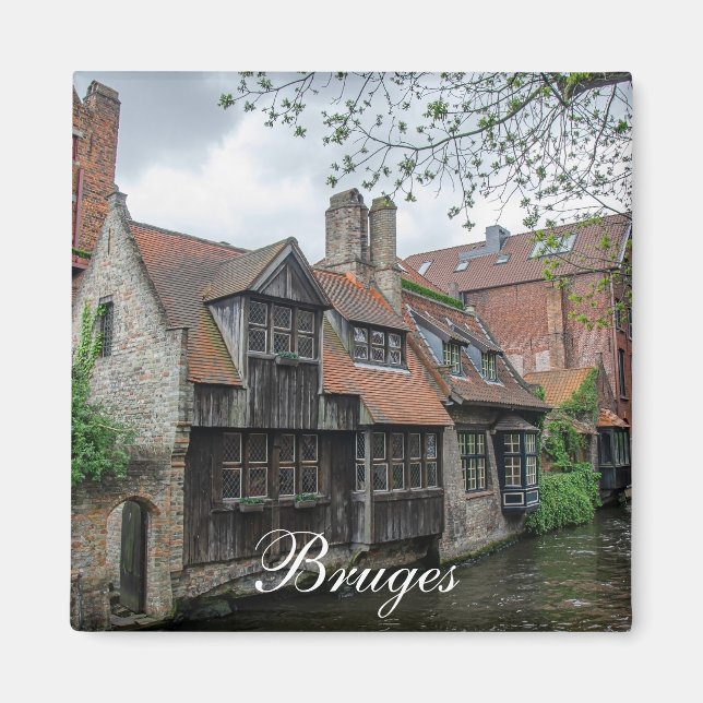 Imã Cidade antiga de Bruges na Bélgica (Frente)