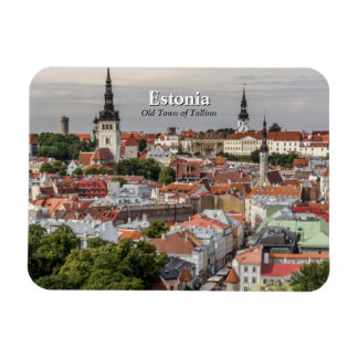 Ímã Cidade Antiga de Tallinn, Estônia
